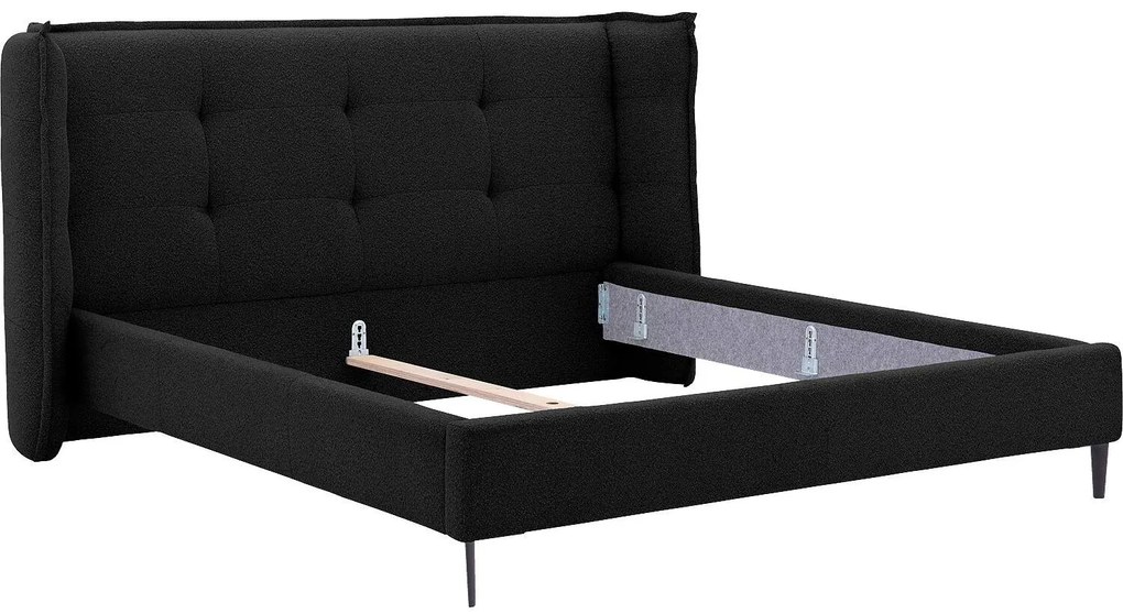 Goossens Gestoffeerd Bedframe Octaaf, 140 x 200 cm