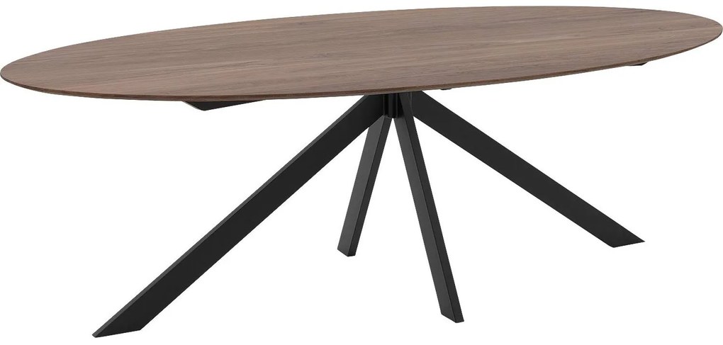 Goossens Excellent Eettafel Uniek, Ovaal 240 x 120 cm