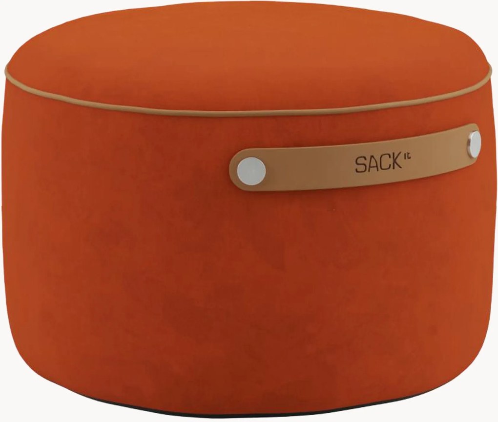 Fluwelen poef SACKit