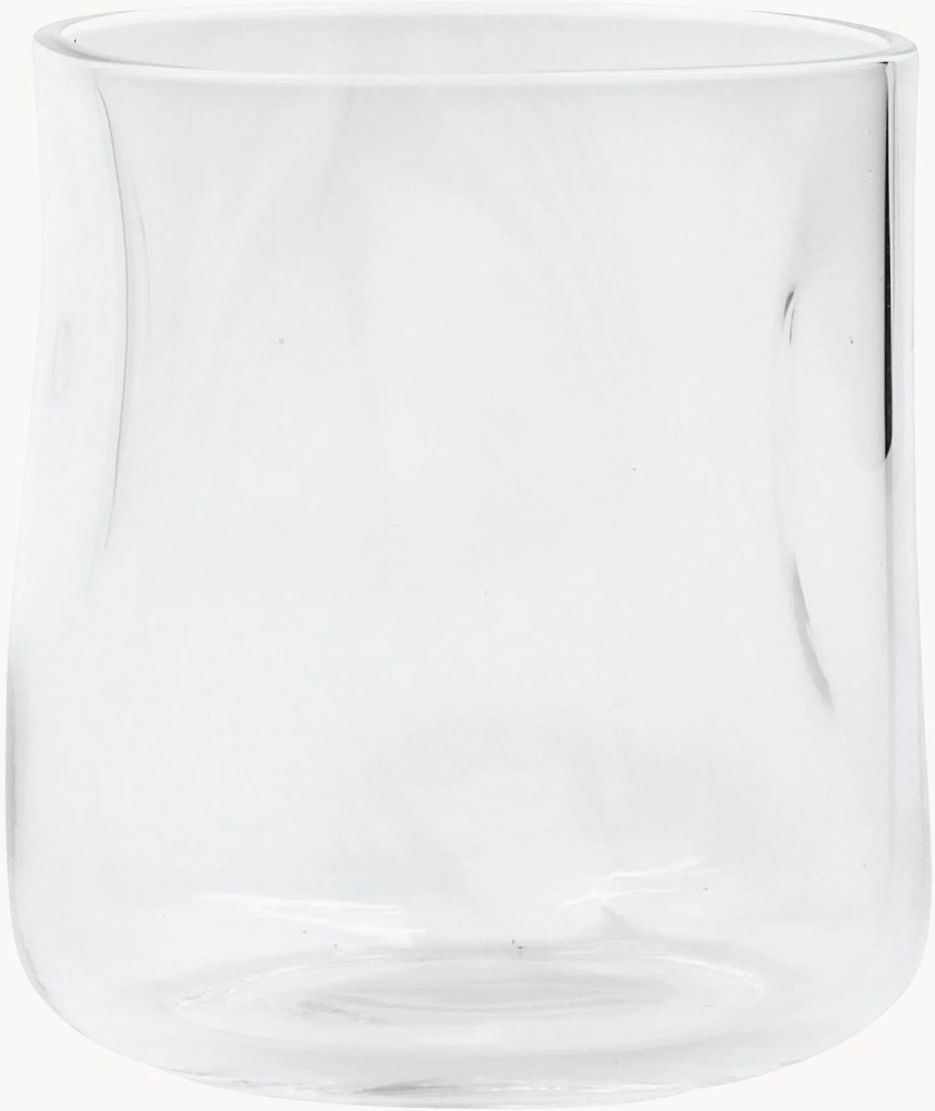 Mondgeblazen tumblers Sand, 4-delig