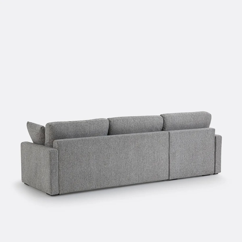 Gestructureerde gemêleerde hoekslaapbank, schuim, Timor