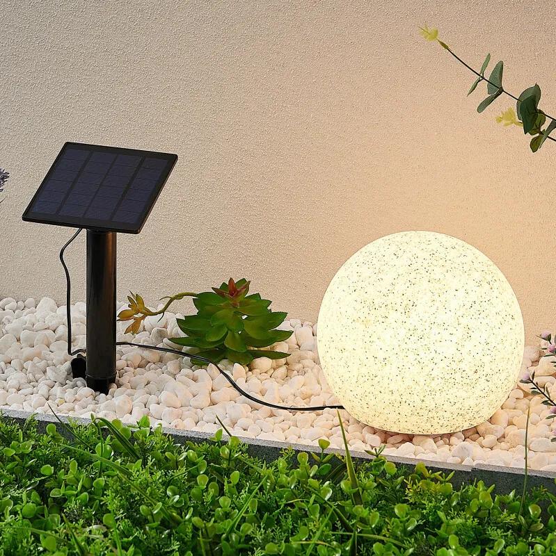 Hamela LED-solar-sfeerlamp, RGB, 20 cm - lampen-24