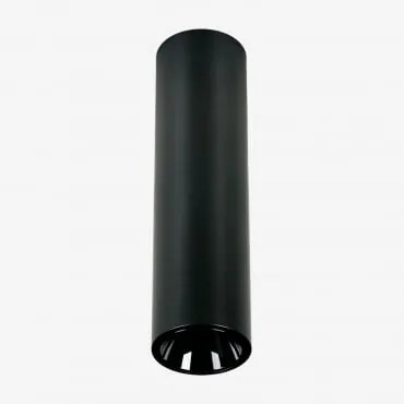 Led Plafondlamp Opbouw Rond Ø4 Cm In Aluminium Luisiana Warm Wit 2700k & Zwart & 3 W & 38º - Sklum