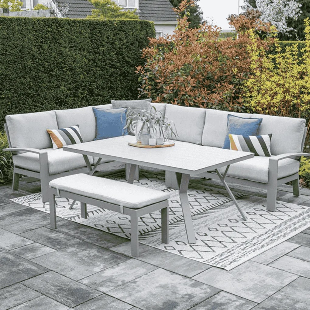 Garden Impressions Camilo lounge dining set 6-delig – taupe - Valley sand