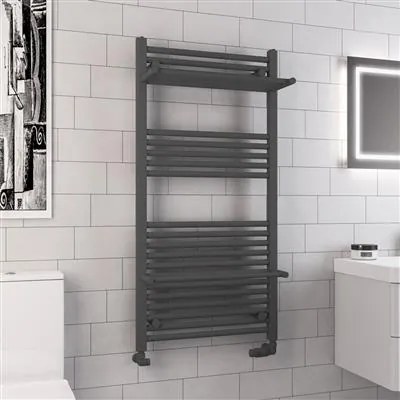 Eastbrook Haddenham handdoekradiator 60x120cm 732W antraciet