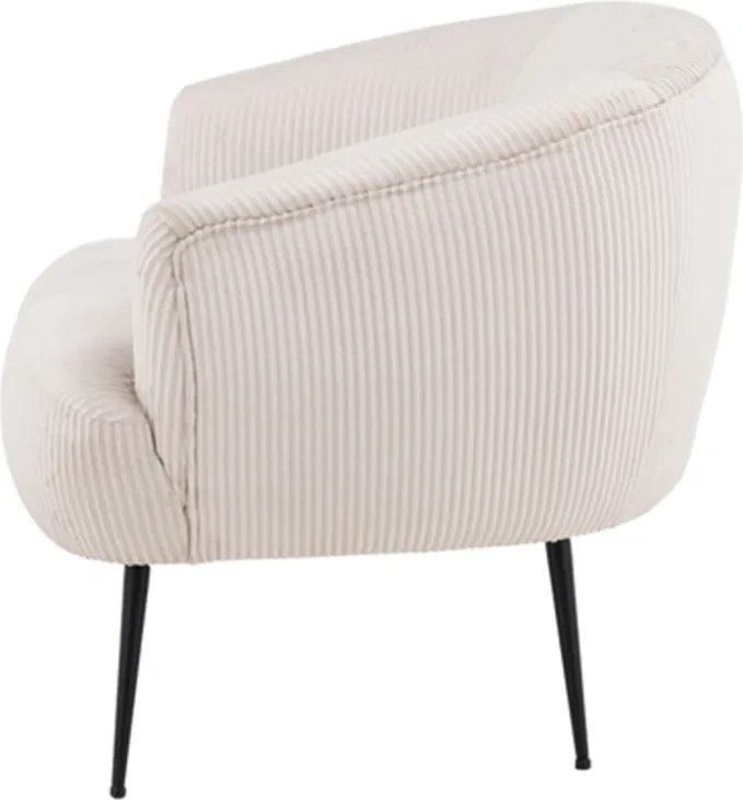 Moderne Ronde Fauteuils Beige