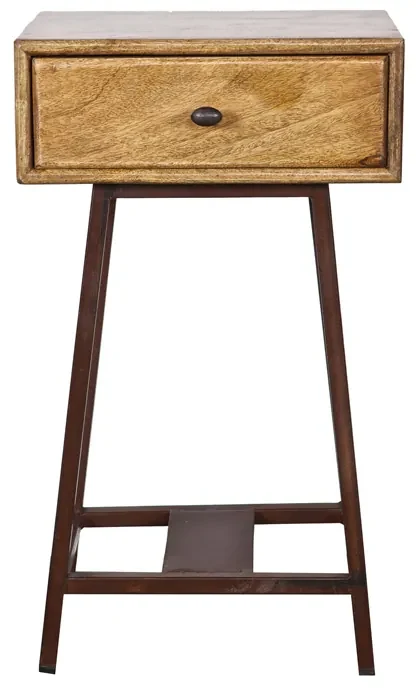 BePureHome Skybox Sidetable Naturel - 45x30x70cm.