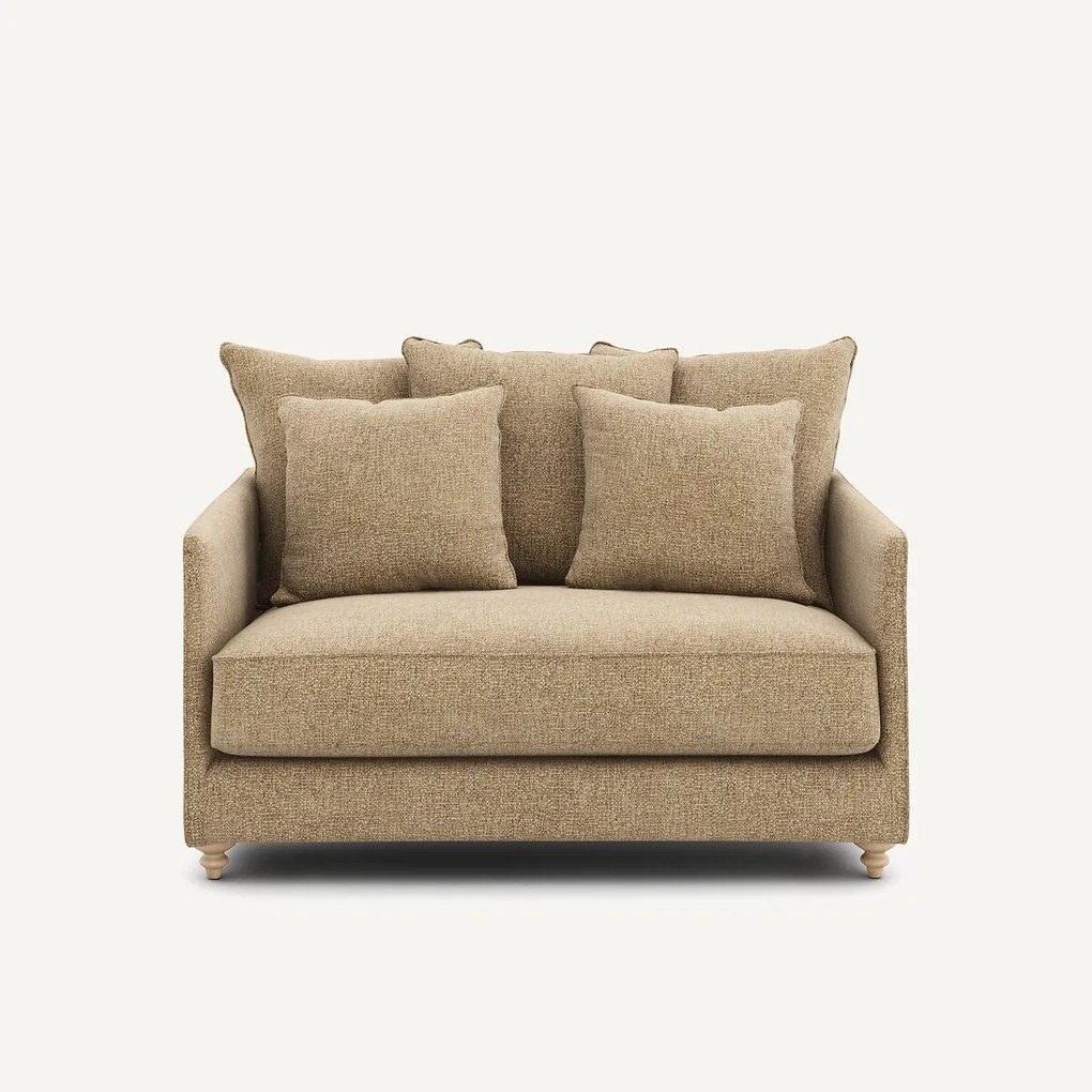 2 zits slaapbank in stevig katoen, Lazare