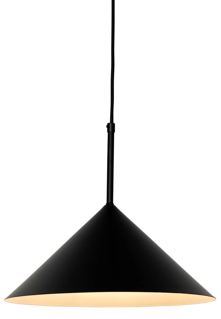 Design hanglamp zwart - Triangolo Design E27 rond Binnenverlichting Lamp