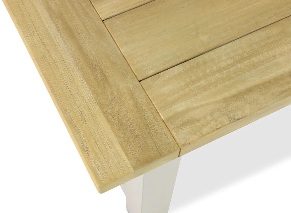 Tuinset 4 personen 200 cm Kunststof Taupe Lifestyle Garden Furniture Salina/San