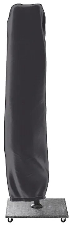 Nesling Coolfit zweefparasol 3x3 - wit - voet en hoes - Op=Op