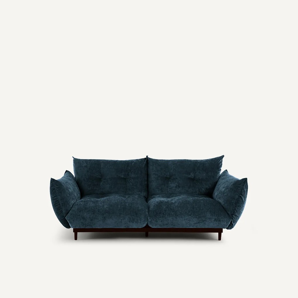 3-zits compacte bank in fluweelmix, VITORIA