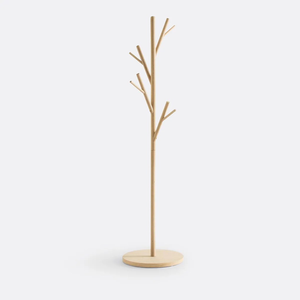 Kapstok in eikenhout en eikenfineer, Selfrid