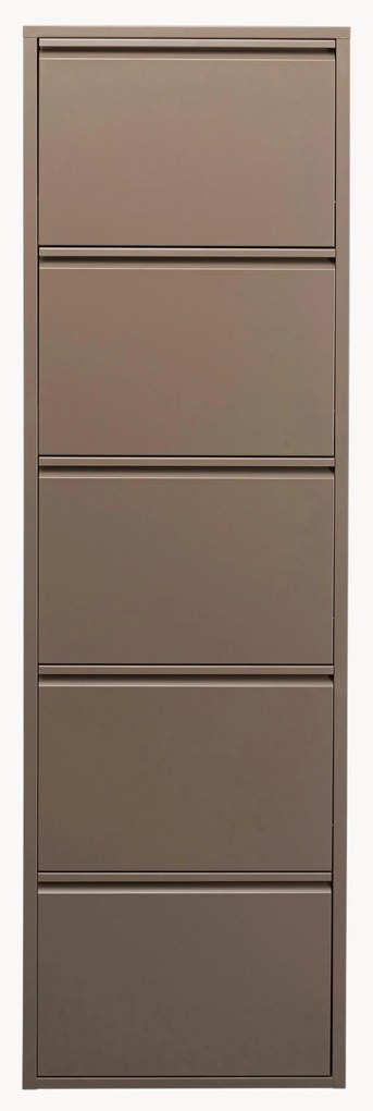 Wandschoenenkast Caruso met opklapbare vakken