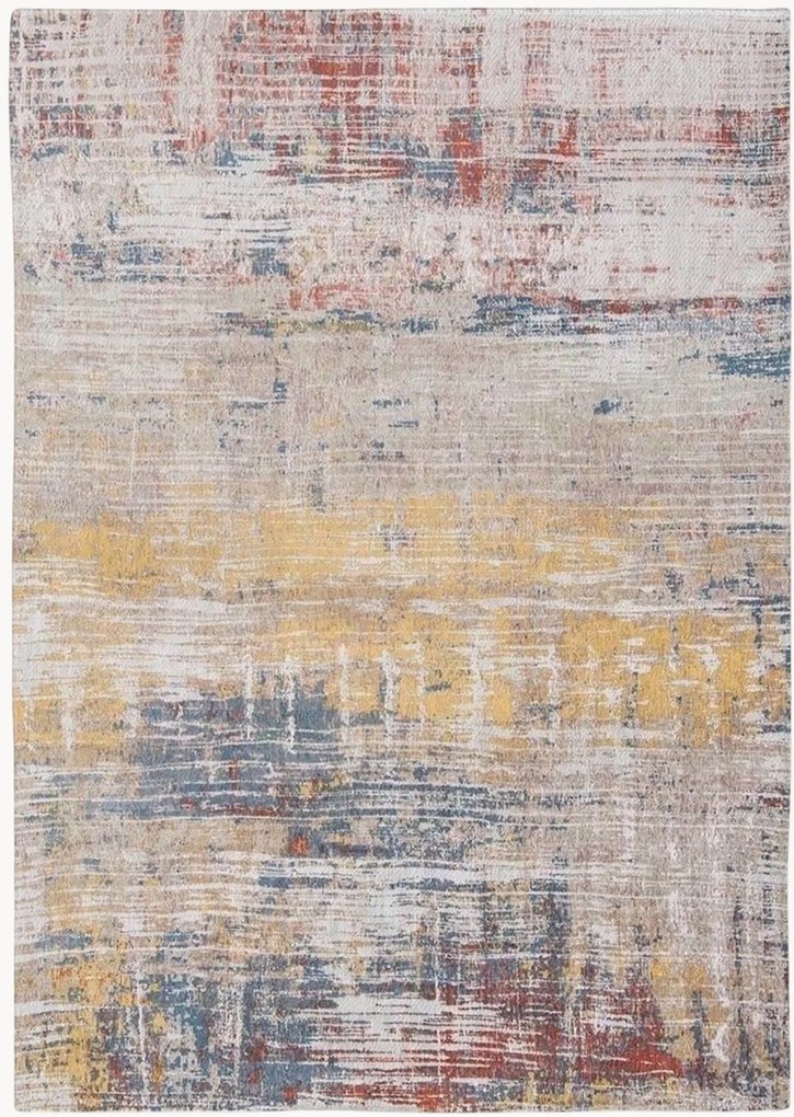 Wasbaar jacquard in- & outdoor vloerkleed Streaks