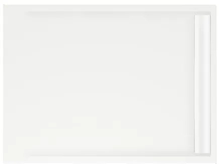 Xenz Easy Tray douchevloer - 120x90x5cm - acryl - zonder gootcover - wit 6946-01