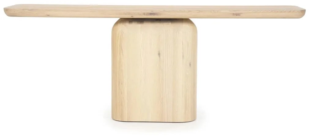 Eleonora Leon Design Wandtafel Eiken Hout Naturel - 200 X 45cm.