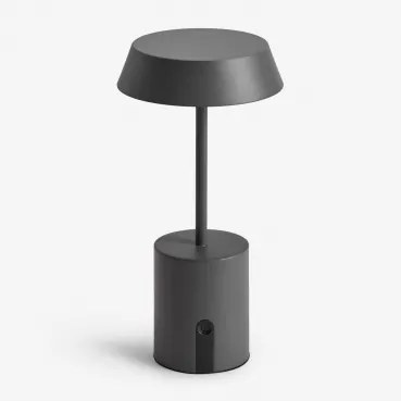 Draadloze Led-tafellamp Uliana Grijs – Grafiet - Sklum