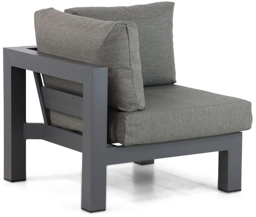 Hoek loungeset 5 personen Aluminium Grijs Lifestyle Garden Furniture Luca