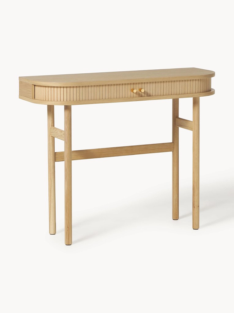 Wandtafel Calary met gefluteerde voorkant