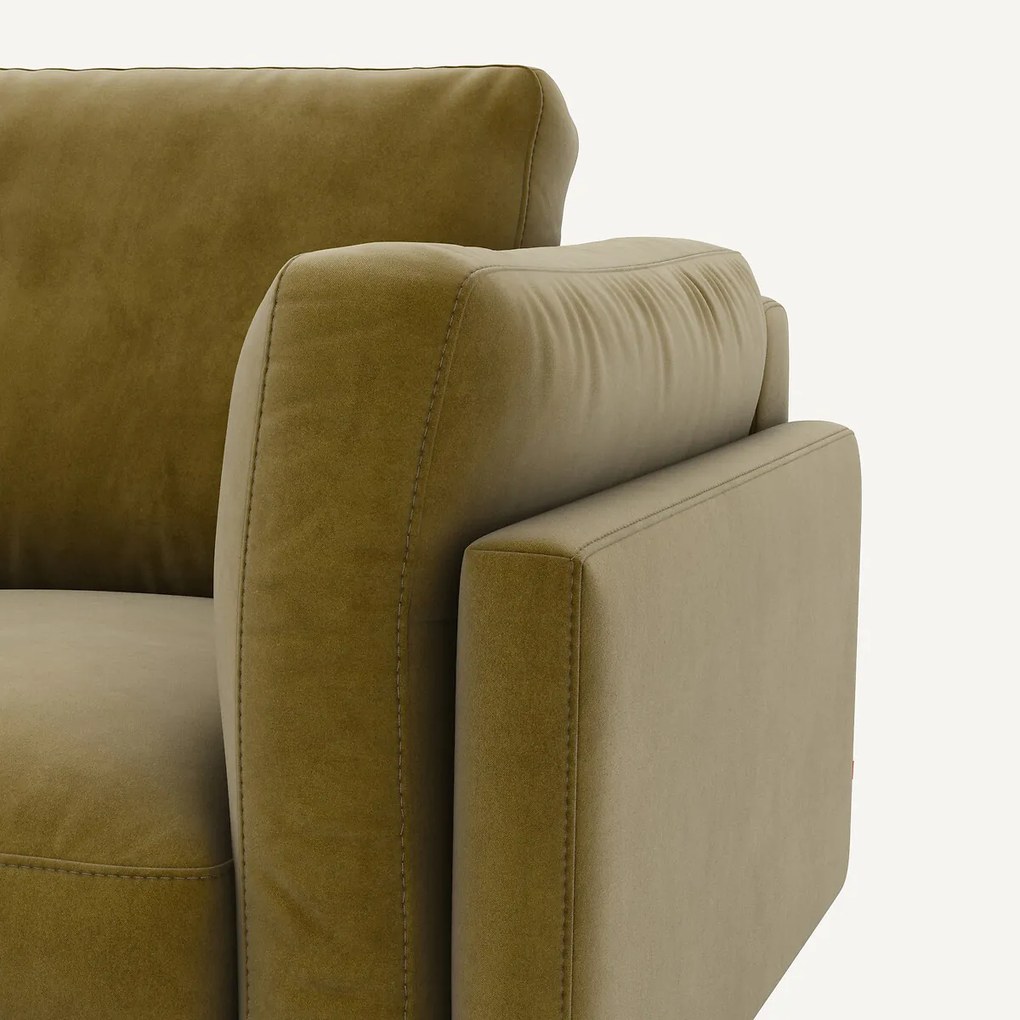 Bank in fluweel, César