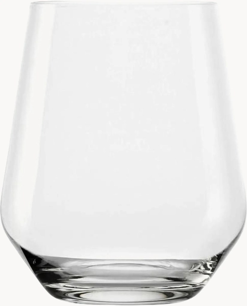 Kristallen whiskyglazen Quatrophil, 6-delig