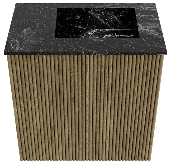 Mondiaz Joya DLux 40cm toiletmeubel dusk met wastafel faye rechts zonder kraangat lava