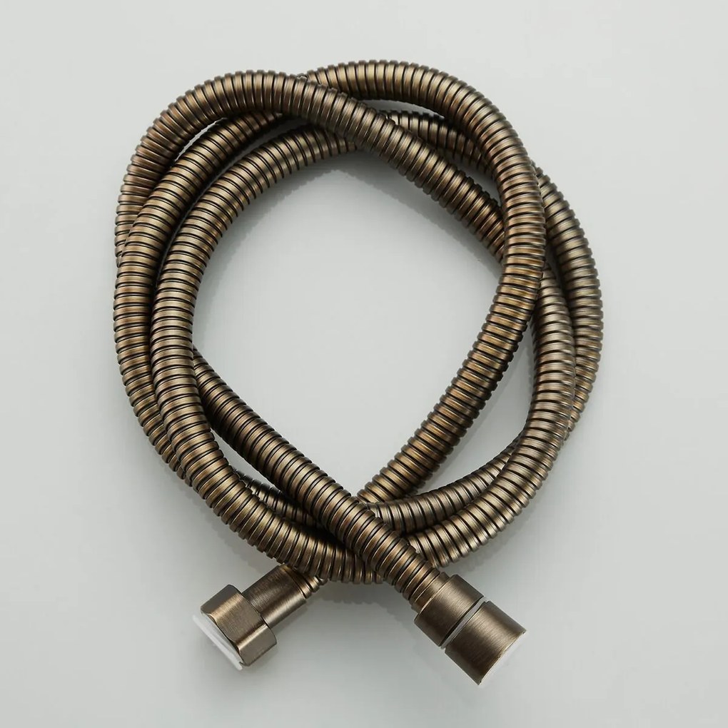 Saniclear Antique inbouw regendouche met 30cm hoofddouche, wandarm en 2 standen handdouche verouderd messing