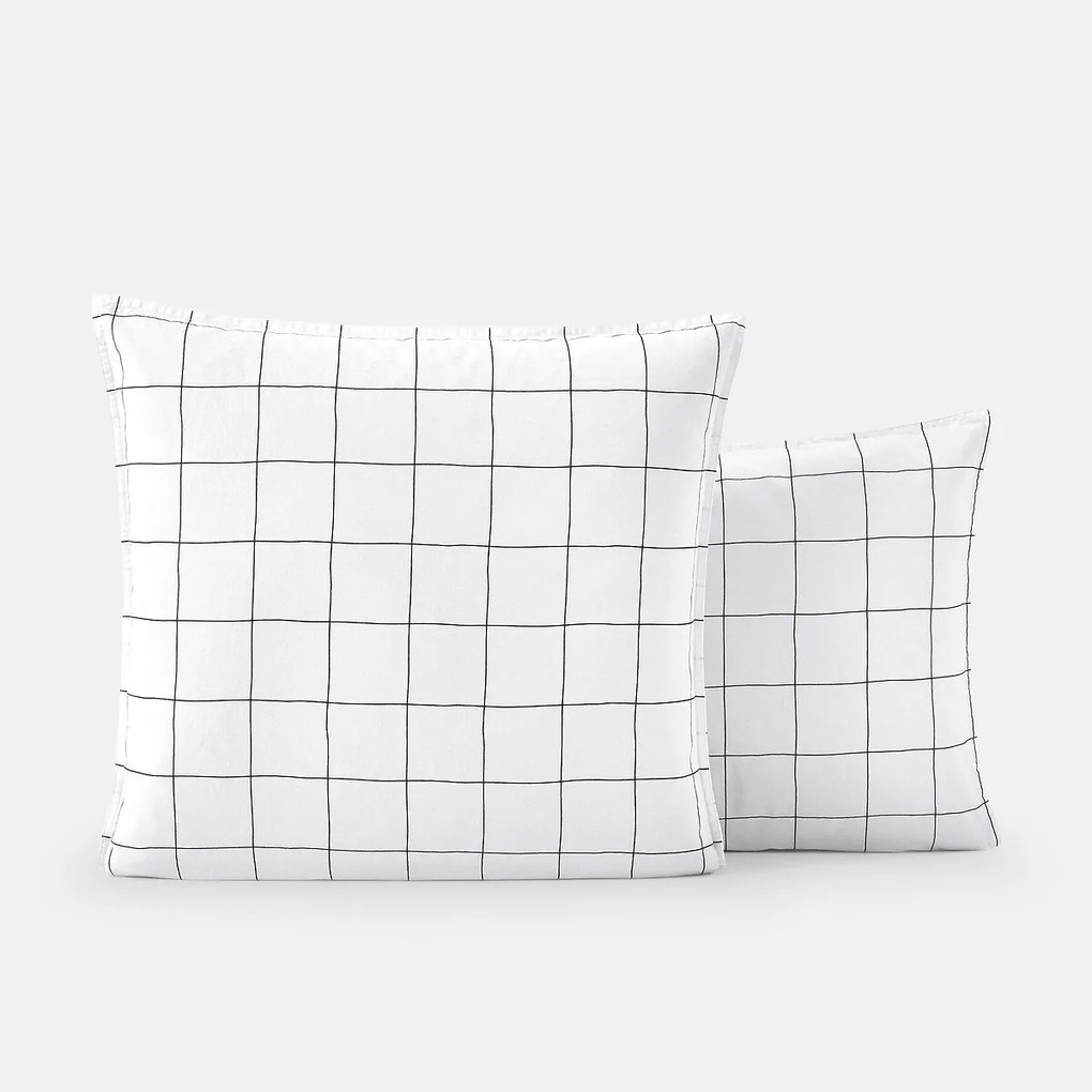 Kussensloop in gewassen katoen Monille