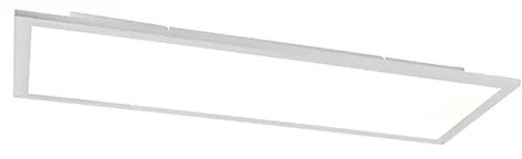 LED paneel staal 80 cm incl. LED met afstandsbediening - Live