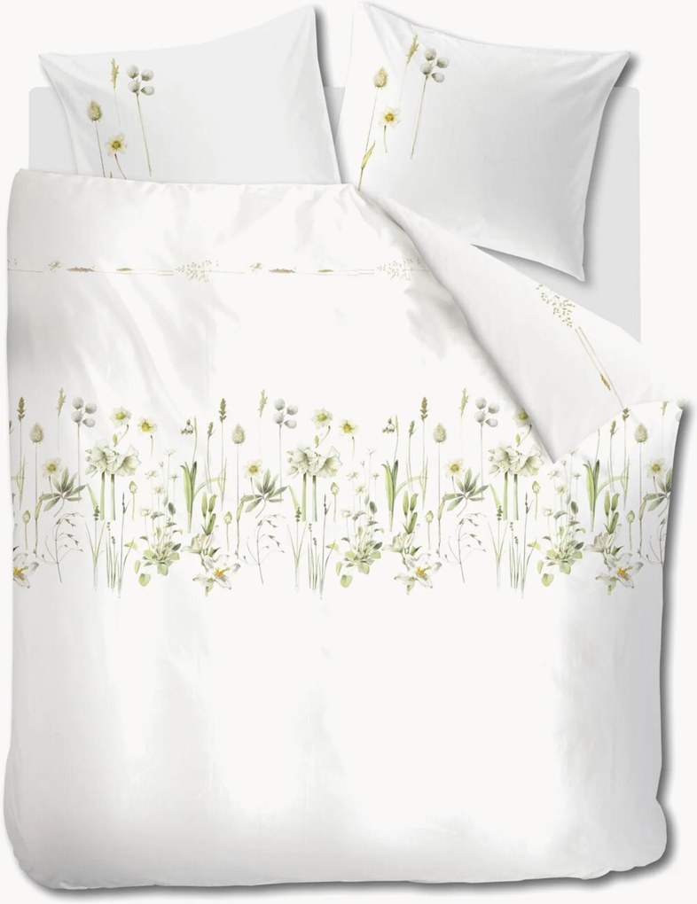 Katoenen dekbedovertrekset Amaryllis