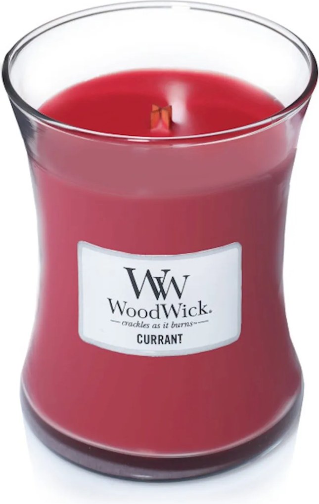 WoodWick geurkaars - Medium Hourglass - Currant