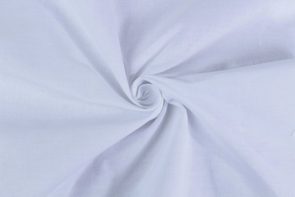 Hoeslaken Home - 100% natuurlijk katoen - 160x200 - wit