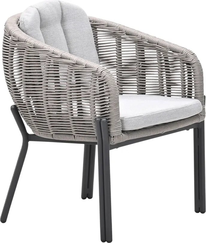 Garden Impressions Padula tuinset 7-delig - Scot tuintafel Napoli grey 230x115 cm