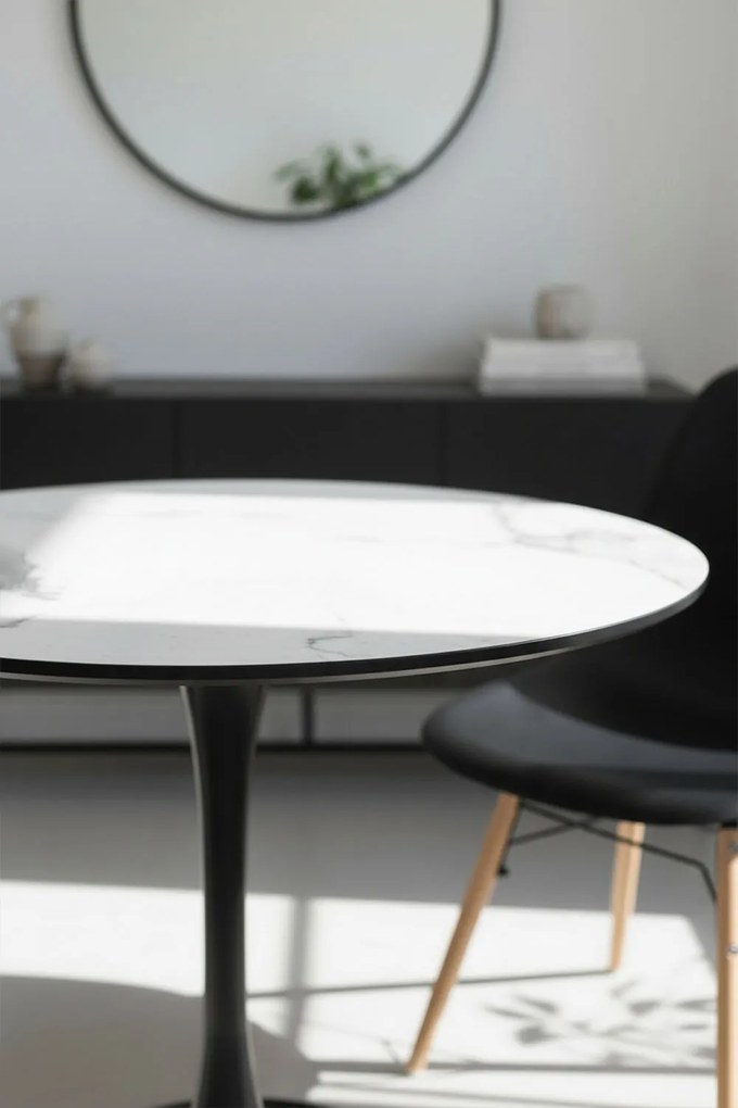 Mesa Kolio 90 cm Mármol