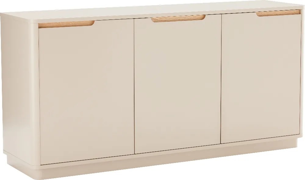 Mat Dressoir Grijsbeige 152 Cm - 152x40x75cm.
