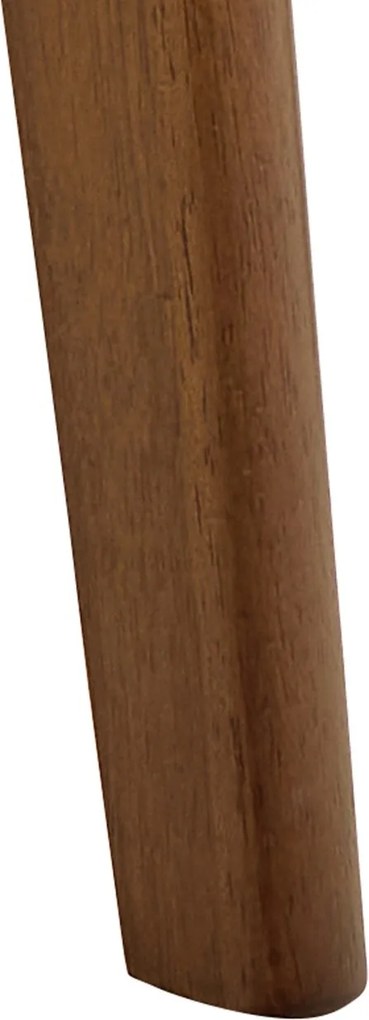 ROXY natuurlijke walnoot 90 cm - RONDE TAFEL VOOR KEUKEN/EETKAMER RETRO