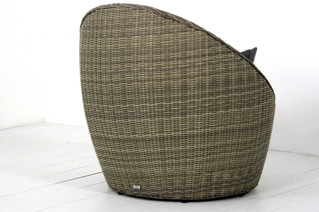 Garden Collections Cocoon Lounge Tuinstoel Wicker Taupe