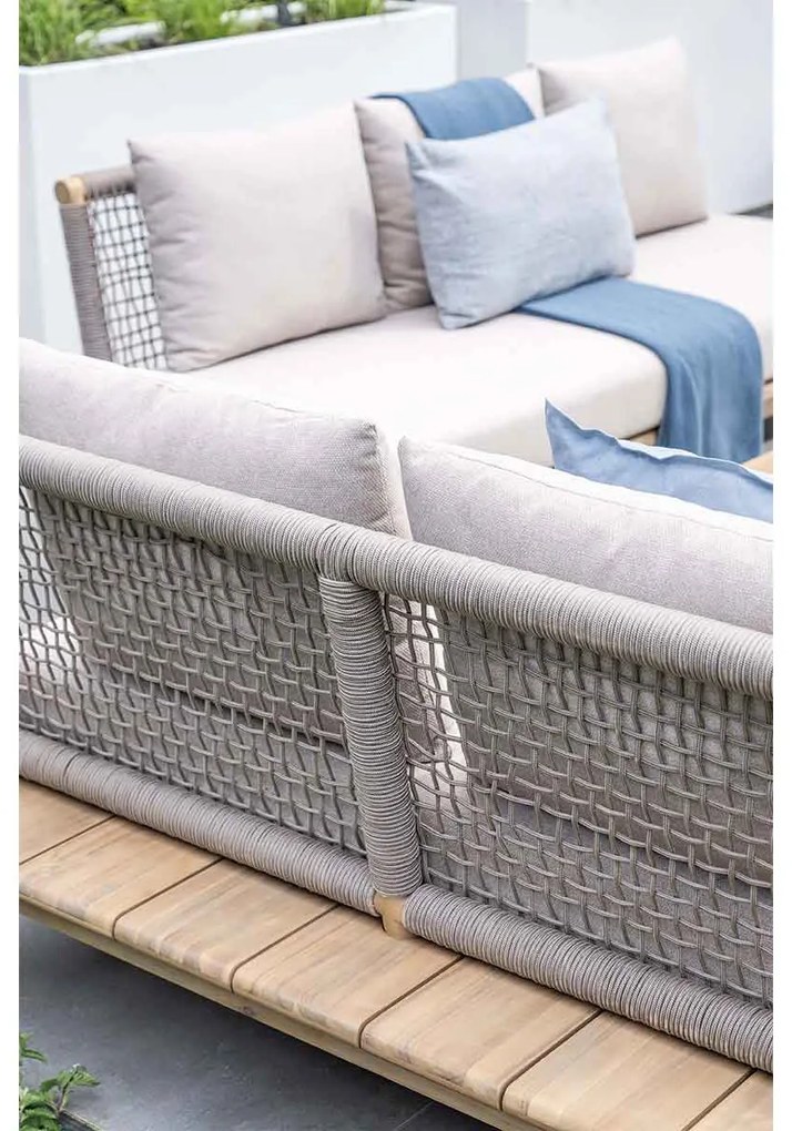 Garden Impressions San Namut loungeset 4-delig - grey sand