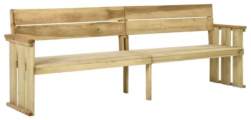 vidaXL Tuinbank 233 cm geïmpregneerd grenenhout