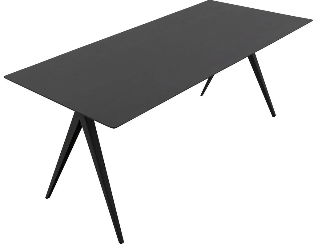 Goossens Excellent Eettafel Ferris, Rechthoekig 200 x 100 cm