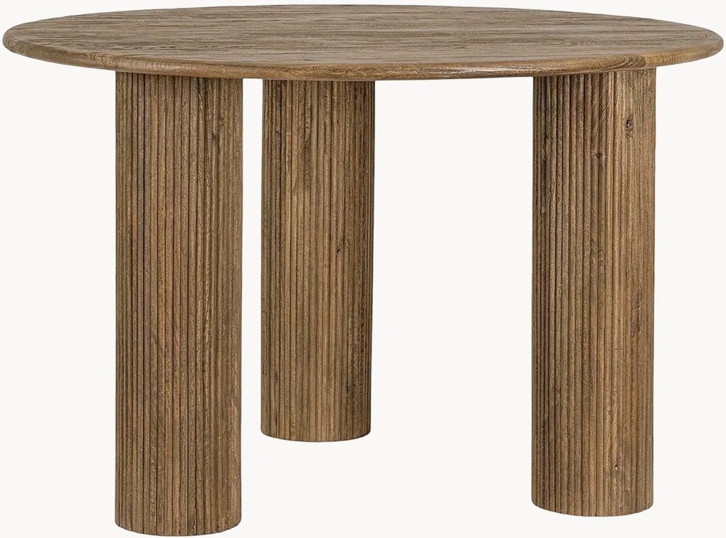 Ronde eettafel Dacc van mangohout, Ø 120 cm