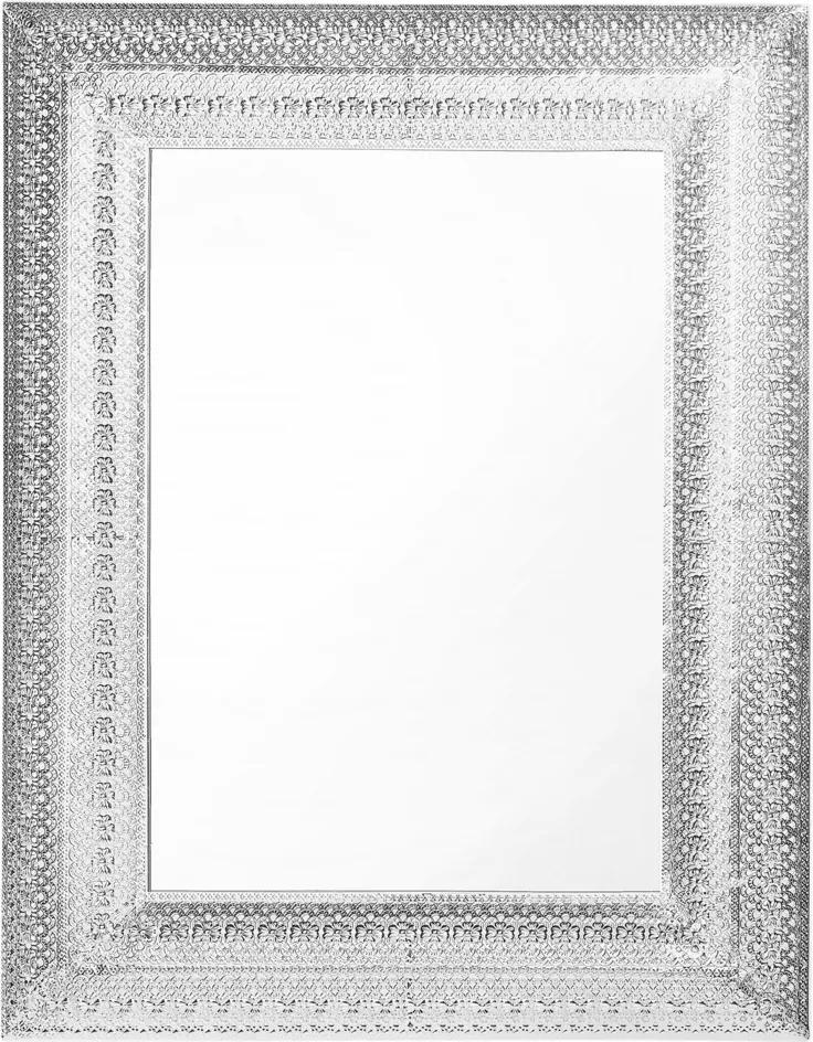 Wandspiegel zilver 70x90 cm PORDIC