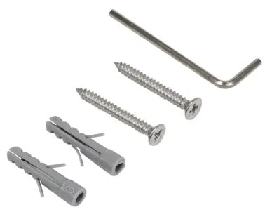 Plieger Vigo toiletrolhouder mat zwart