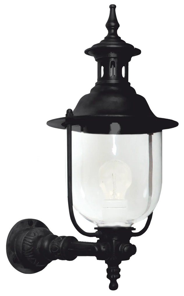 Lindau Muurlamp Zwart