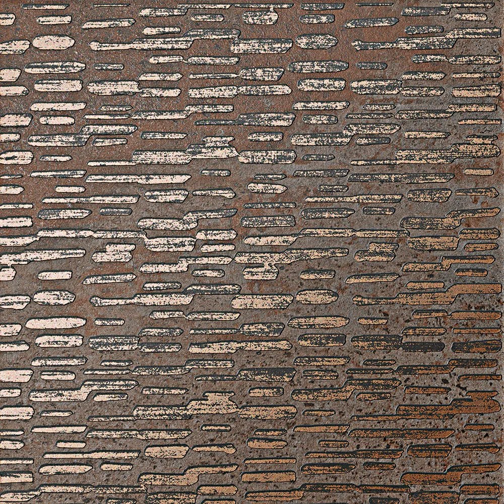 Valence Earth wandtegel 25x25cm decor ruggine gerectificeerd