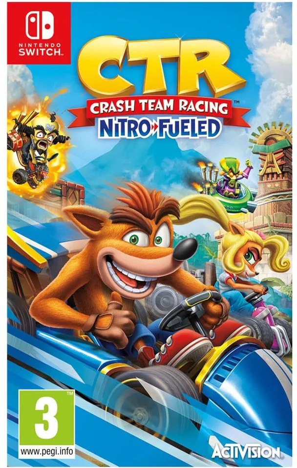 Activision Crash Team Racing Nitro-Fueled Game - Nintendo Switch