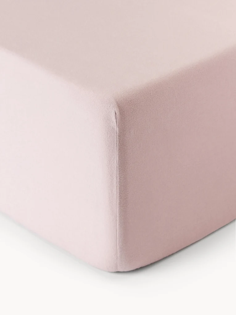 Boxspring hoeslaken Biba, flanel