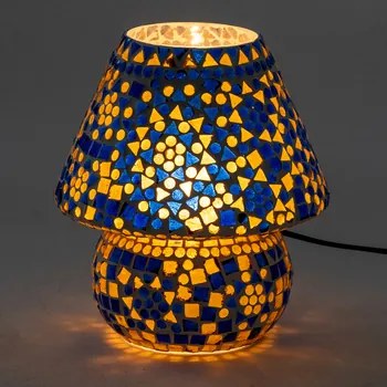 Tafellampen Blauw Signes Grimalt  Marokkaanse Lamp