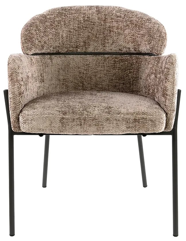 Comfortabele Eetkamerstoel Mocca